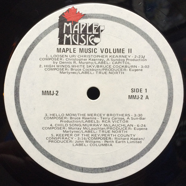 Various : Maple Music Vol.2 (LP, Comp)