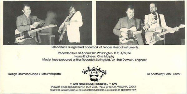 Danny Gatton And Tom Principato : Blazing Telecasters (CD)