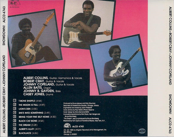 Albert Collins, Robert Cray, Johnny Copeland : Showdown! (CD, Album)