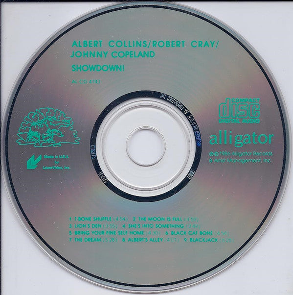 Albert Collins, Robert Cray, Johnny Copeland : Showdown! (CD, Album)