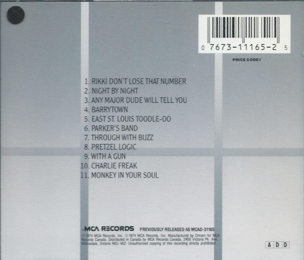 Steely Dan : Pretzel Logic (CD, Album, RE)