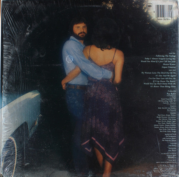 Moe Bandy : Following The Feeling (LP, Album, Ter)
