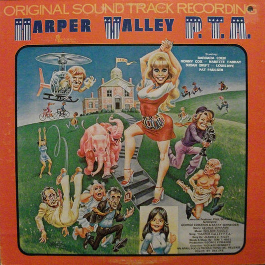 Various : Original Movie Soundtrack Recording "Harper Valley P.T.A." (LP, Album)