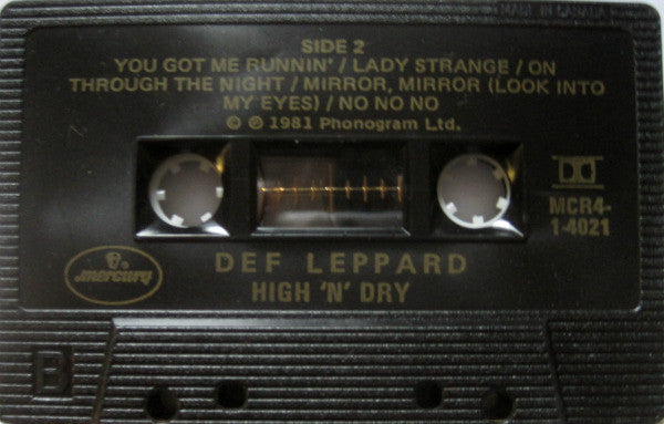 Def Leppard : High 'N' Dry (Cass, Album, Club, Bla)