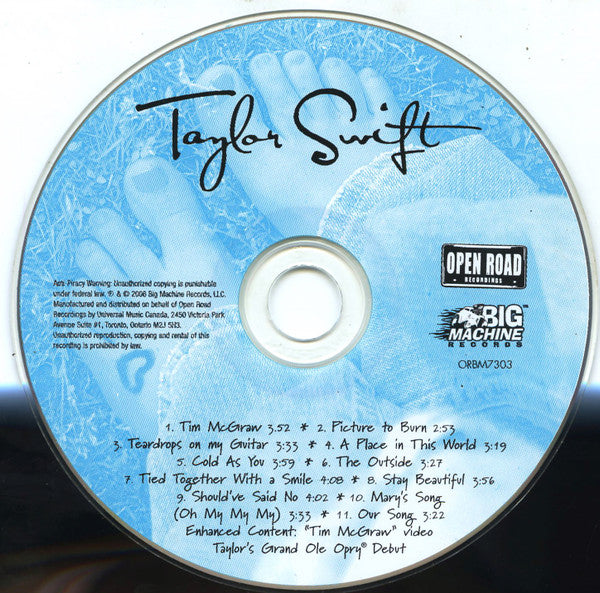 Taylor Swift : Taylor Swift (CD, Album, Enh)
