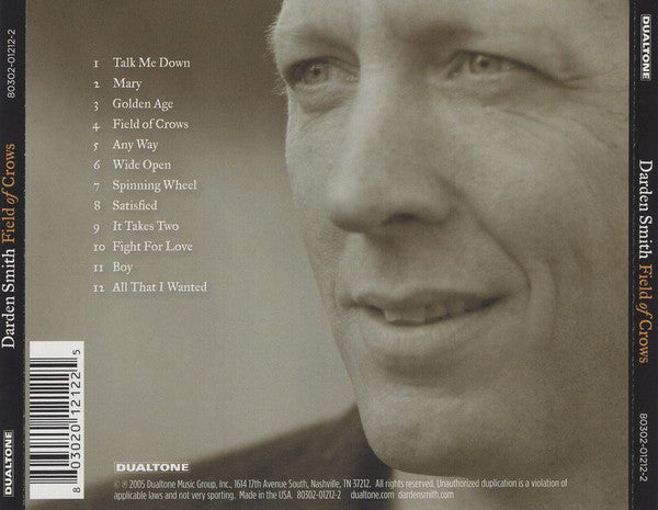 Darden Smith : Field Of Crows (CD, Album)