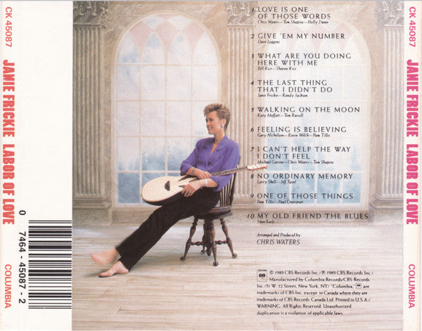 Janie Frickie* : Labor Of Love (CD)