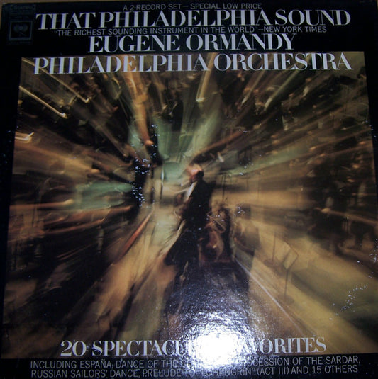 The Philadelphia Orchestra, Eugene Ormandy : That Philadelphia Sound (2xLP, Comp)