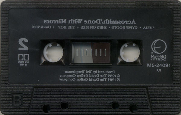 Aerosmith : Done With Mirrors (Cass, Album, Dol)
