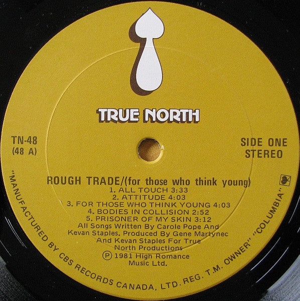 Rough Trade : For Those Who Think Young (LP, Album)
