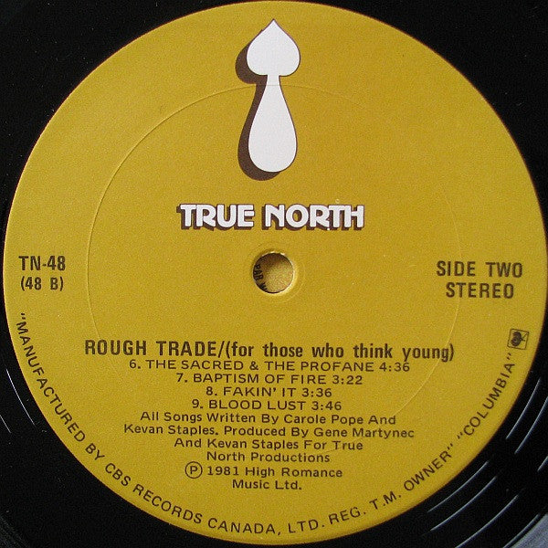Rough Trade : For Those Who Think Young (LP, Album)