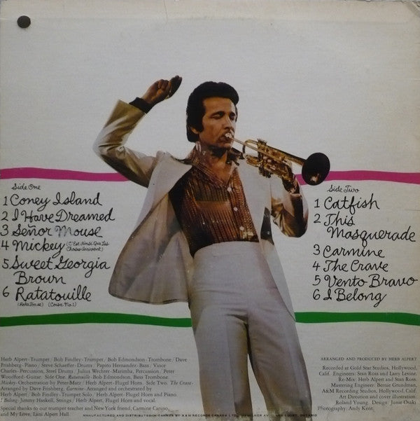 Herb Alpert & The Tijuana Brass : Coney Island (LP, Album)
