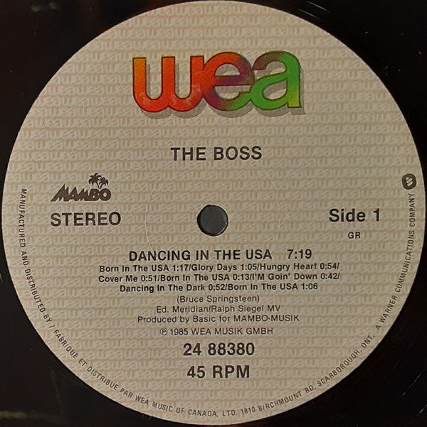 The Boss (5) : Dancing In The USA (Medley) (12")