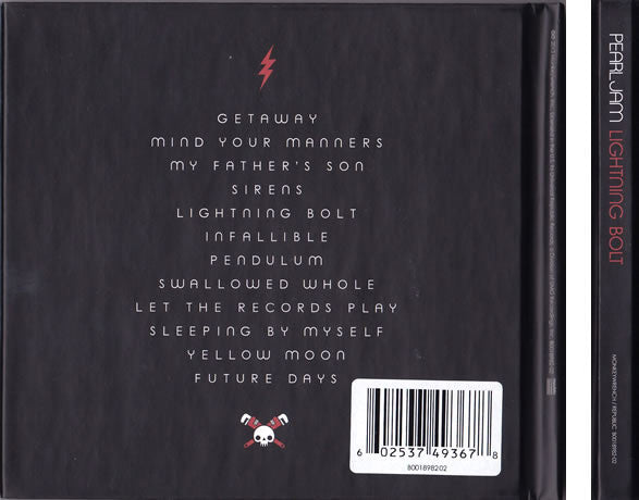 Pearl Jam : Lightning Bolt (CD, Album)