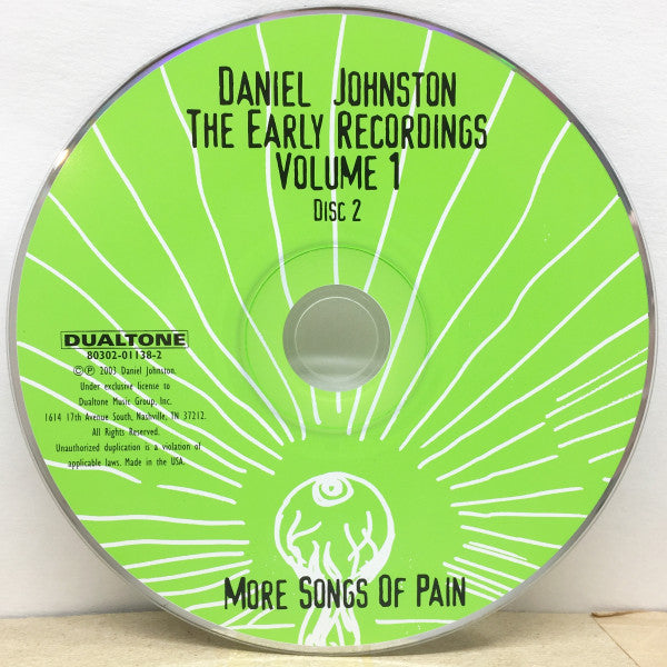 Daniel Johnston : The Early Recordings Volume 1 (CD, Album, RM + CD, Album, RM + Comp)