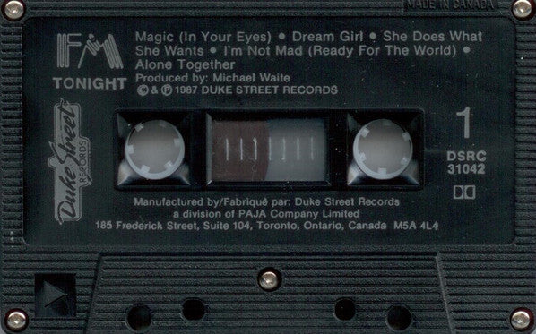 FM (3) : Tonight (Cass, Album, Dol)