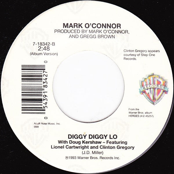 Mark O'Connor With Charlie Daniels / Mark O'Connor With  Doug Kershaw : The Devil Comes Back To Georgia / Diggy Diggy Lo (7", Spe)