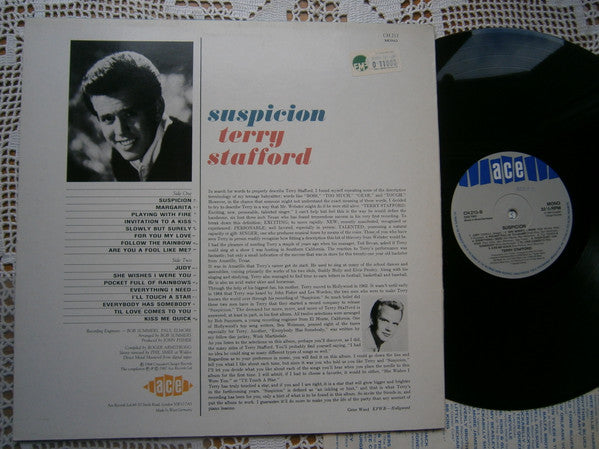 Terry Stafford : Suspicion (LP, Comp)