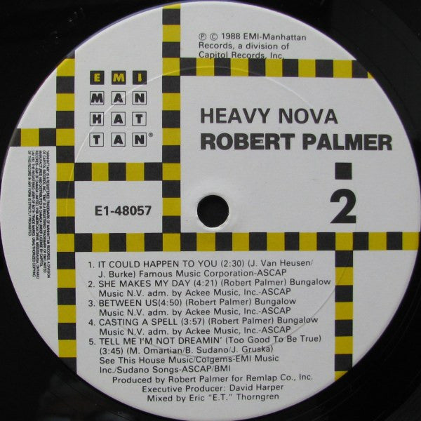 Robert Palmer : Heavy Nova (LP, Album)