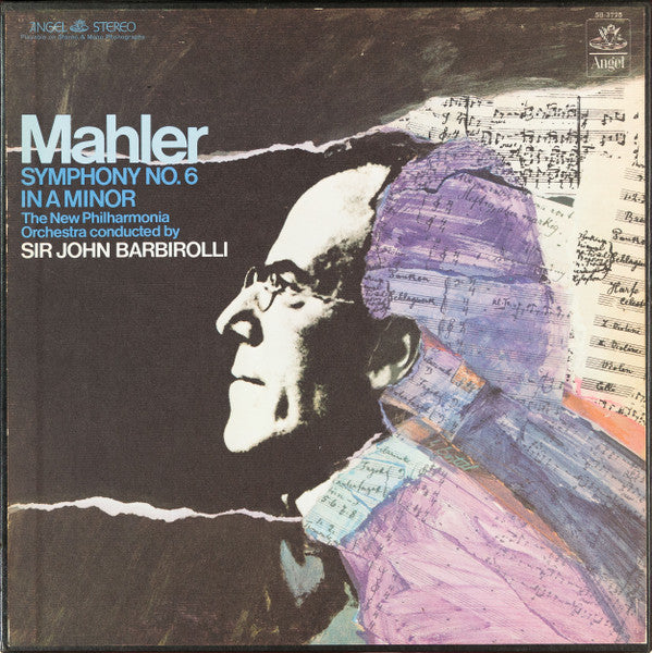 Gustav Mahler - New Philharmonia Orchestra Conducted By Sir John Barbirolli : Symphony No. 6 In A Minor (2xLP + Box, Album)