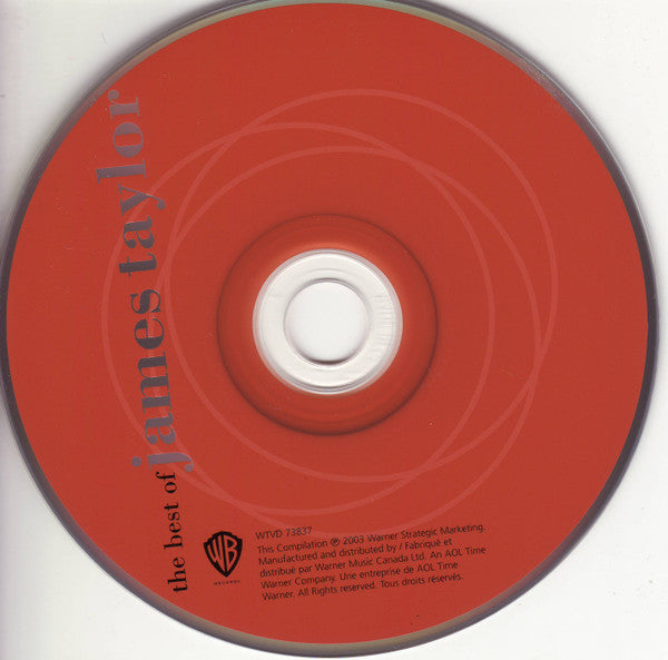 James Taylor (2) : The Best Of James Taylor (CD, Album, Comp, RM)