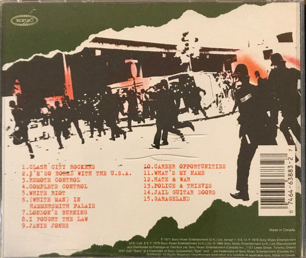 The Clash : The Clash (CD, Album, RM)