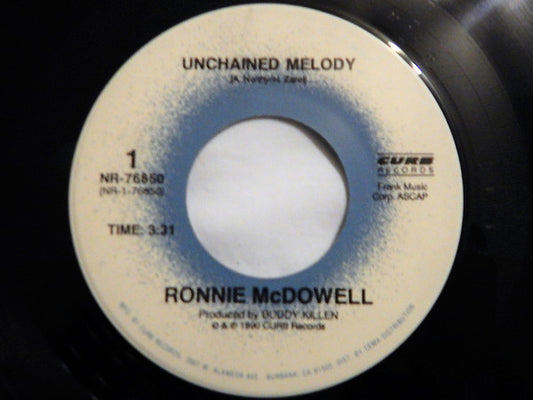 Ronnie McDowell : Unchained Melody / Sheet Music (7", Single)