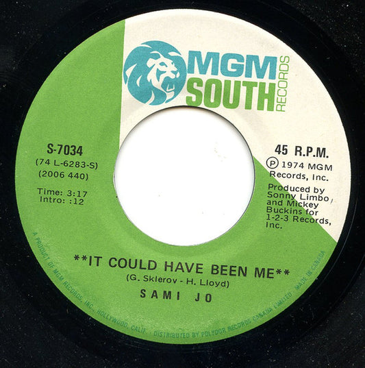 Sami Jo : It Could Have Been Me (7")
