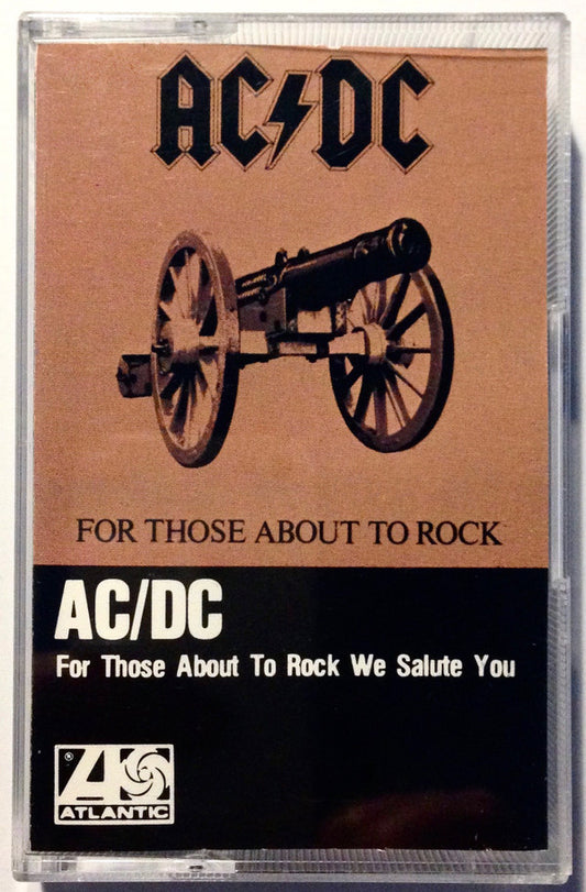 AC/DC : For Those About To Rock We Salute You (Cass, Album, Club, Dol)