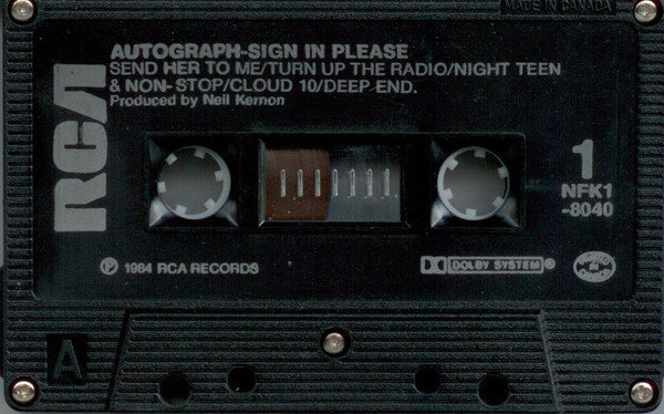 Autograph (2) : Sign In Please (Cass, Album, Dol)