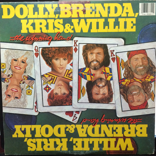 Kris Kristofferson, Willie Nelson, Dolly Parton & Brenda Lee : The Winning Hand (2xLP, Album)