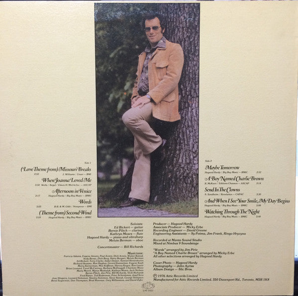 Hagood Hardy : Maybe Tomorrow (LP, Album)