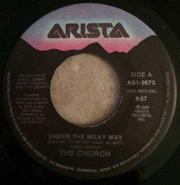 The Church : Under The Milky Way (7", Single)
