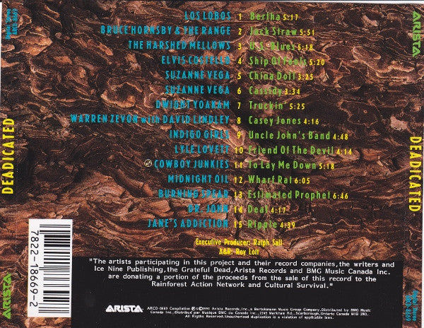 Various : Deadicated (CD, Album)