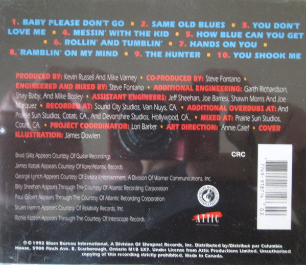 Various : L.A. Blues Authority (CD, Album, Club)