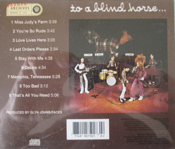 Faces (3) : A Nod Is As Good As A Wink... To A Blind Horse (CD, Album, Club, RE)