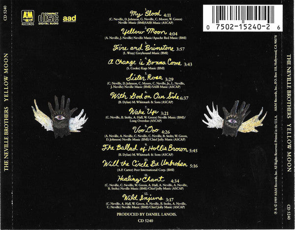 The Neville Brothers : Yellow Moon (CD, Album)