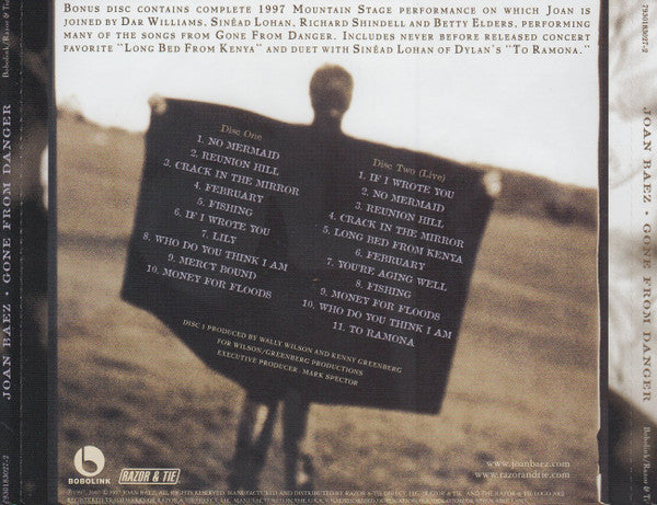 Joan Baez : Gone From Danger: Collectors Edition (2xCD, Album, RE)