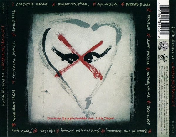 Keith Richards : Crosseyed Heart (CD, Album)