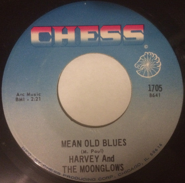 The Moonglows : Ten Commandments Of Love / Mean Old Blues (7", RE)
