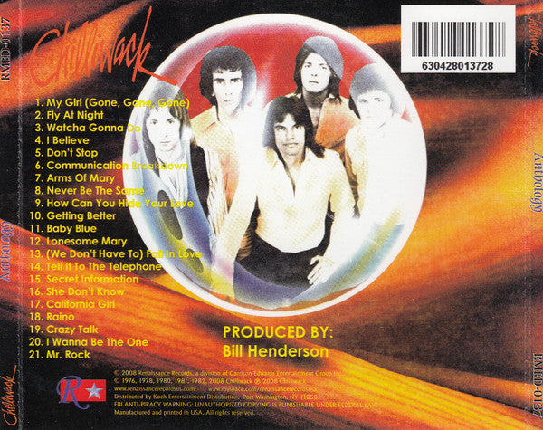 Chilliwack : Anthology (CD, Comp, RM)