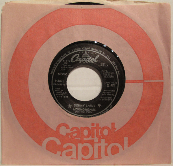 Denny Laine : Moondreams (7", Promo)