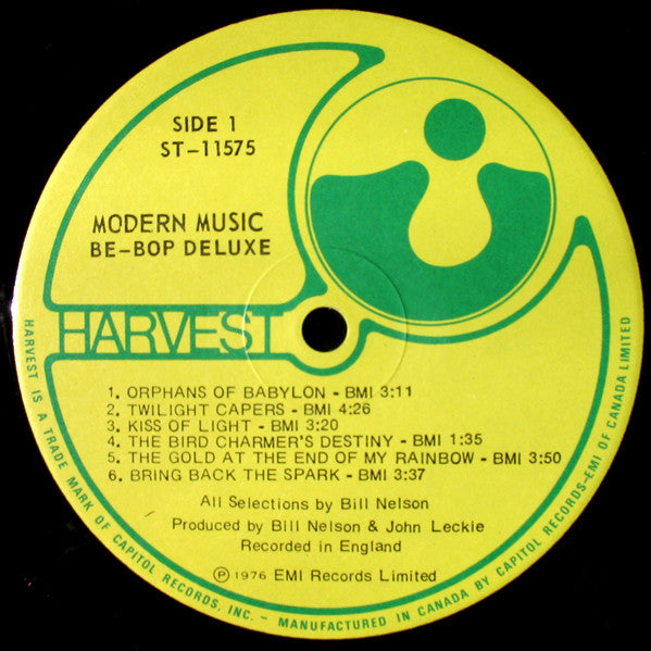 Be Bop Deluxe : Modern Music (LP, Album)