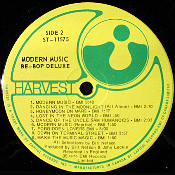 Be Bop Deluxe : Modern Music (LP, Album)