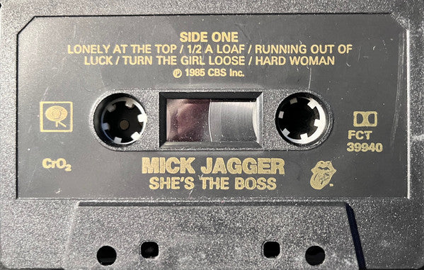 Mick Jagger : She's The Boss (Cass, Album, CrO)