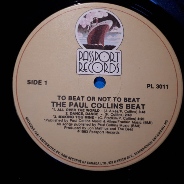 Paul Collins' Beat : To Beat Or Not To Beat (12", MiniAlbum, EP)