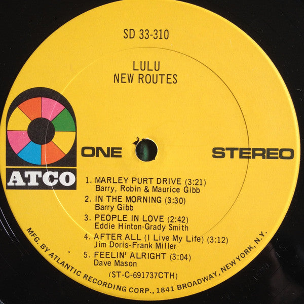 Lulu : New Routes (LP, Album)