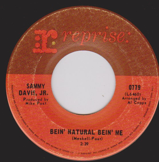 Sammy Davis Jr. : I've Gotta Be Me (7", Single)