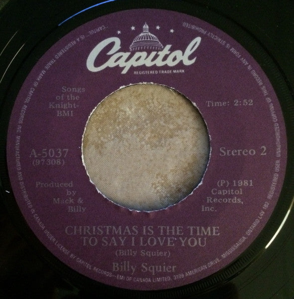 Billy Squier : My Kinda Lover (7", Single)