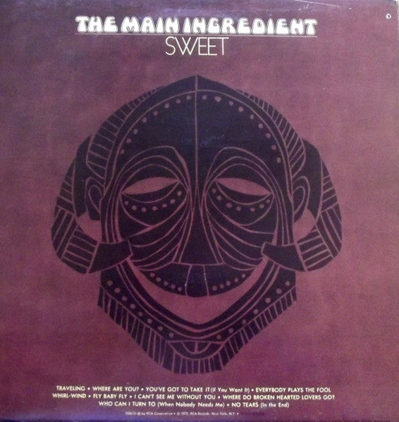 The Main Ingredient : Bitter Sweet (LP, Album, Gat)